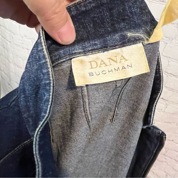 Vintage Dana Buchman Jean Jacket size 4 - Picture 5 of 6